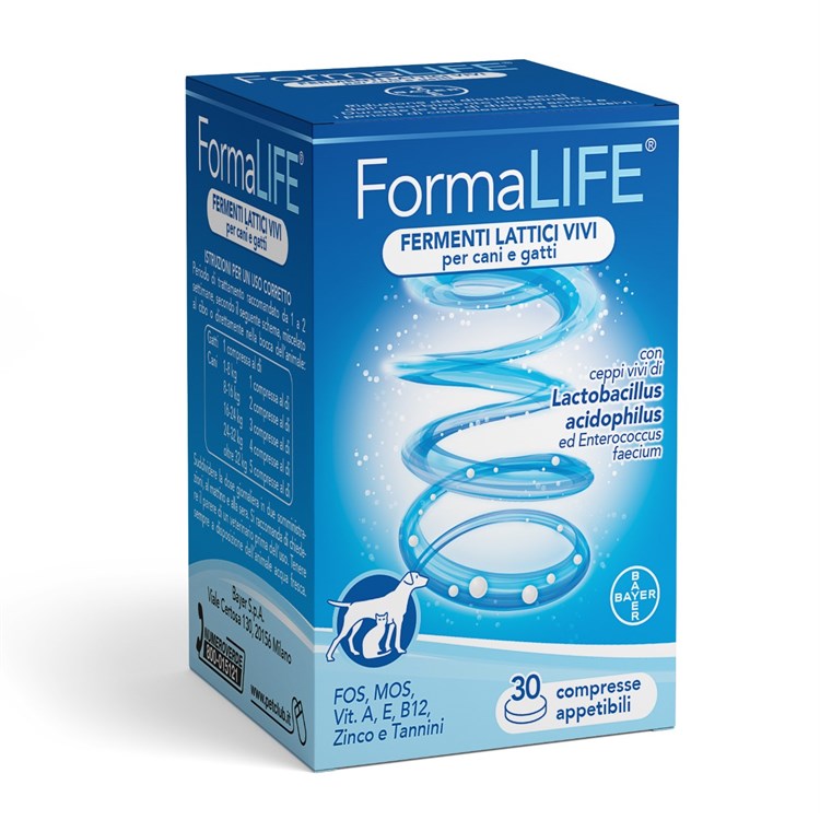 Elanco FormaLife 30 Compresse Fermenti Lattici