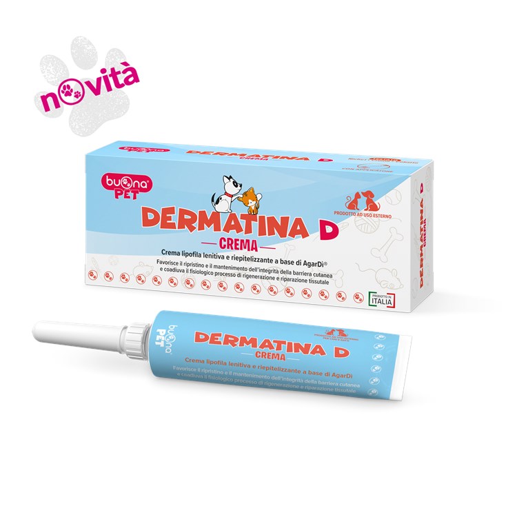 Buona Pet Dermatina D 30 ml Cura Della Pelle Idratante Lenitiva