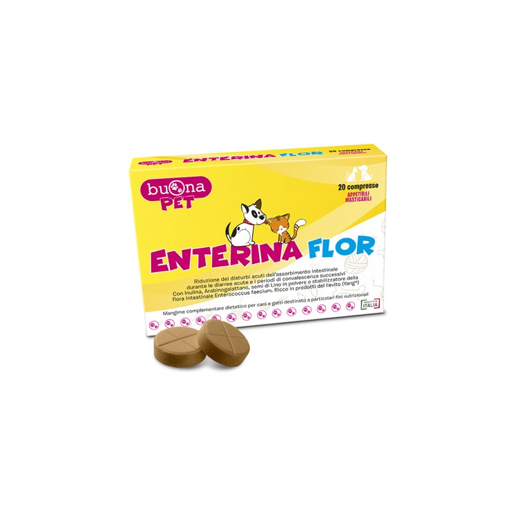 Buona Pet Enterina Flor 100 Compresse