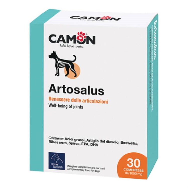 Camon Artosalus 30 Compresse 1000 mg Per Cani