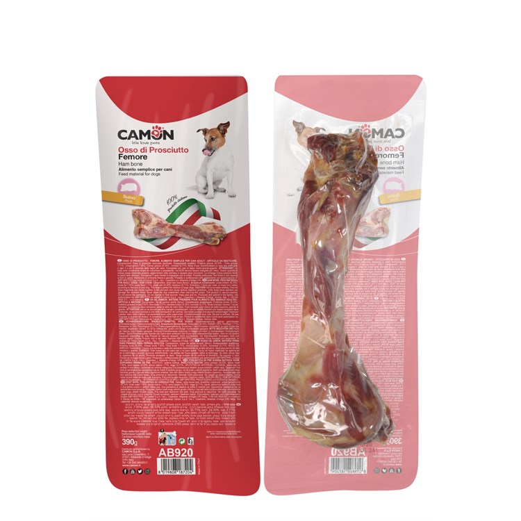 Camon Osso di prosciutto 390 gr Per Cani