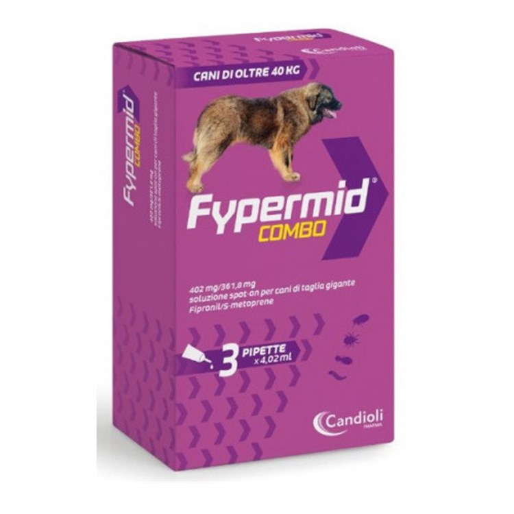 Candioli Fypermid Combo 40-60 kg 3 Pipette Per Cani