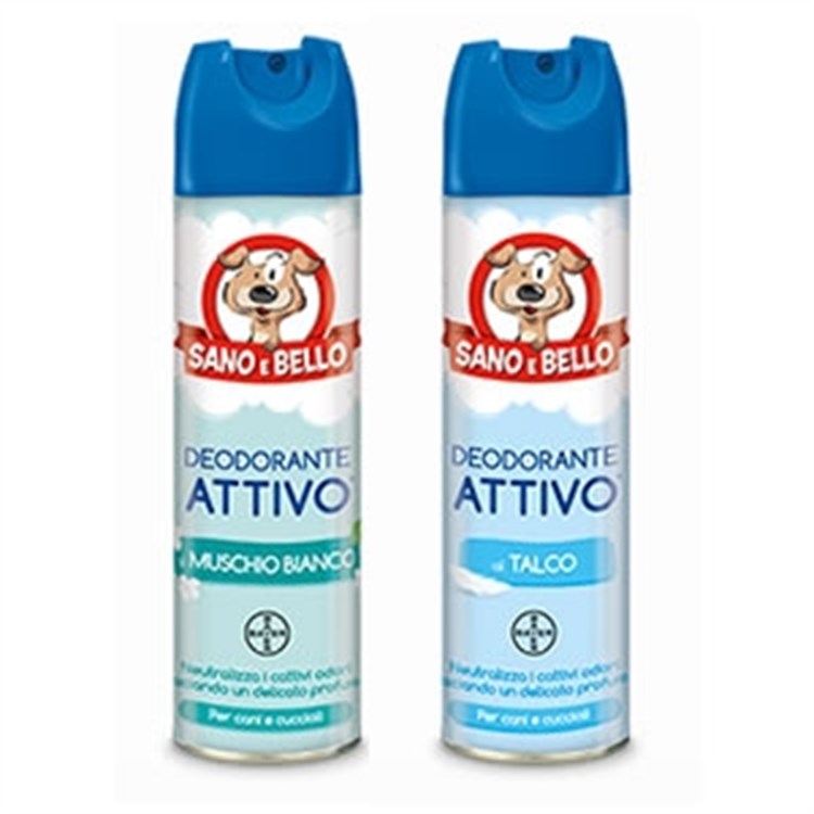 Elanco Deodorante Attivo Muschio Bianco 250 ml