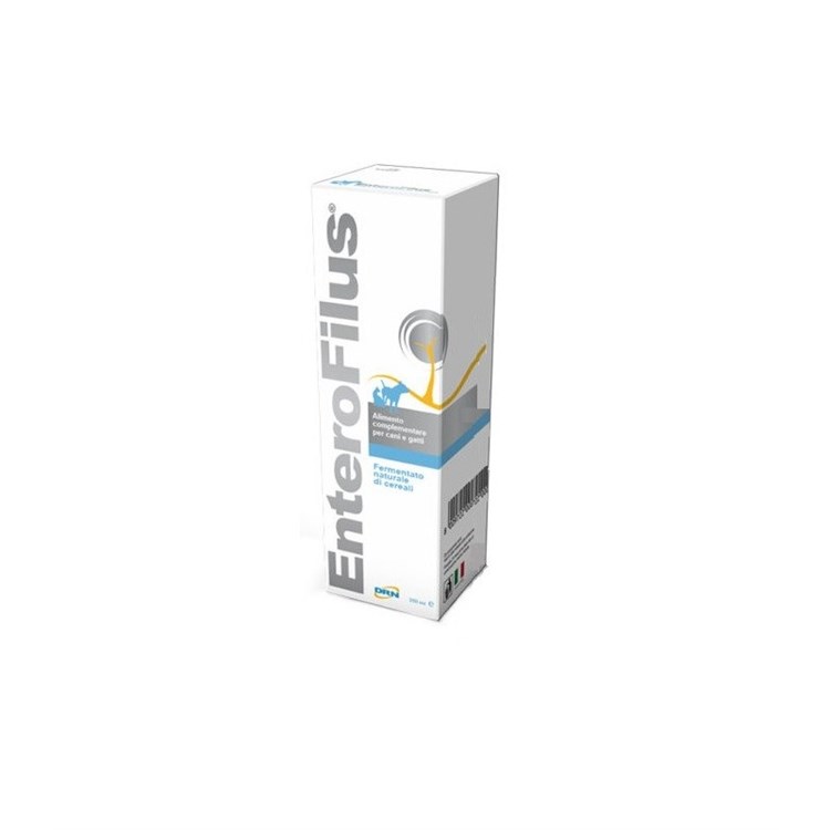 DRN Enterofilus Mangime Complementare Liquido 250 ml Per Cani e Gatti