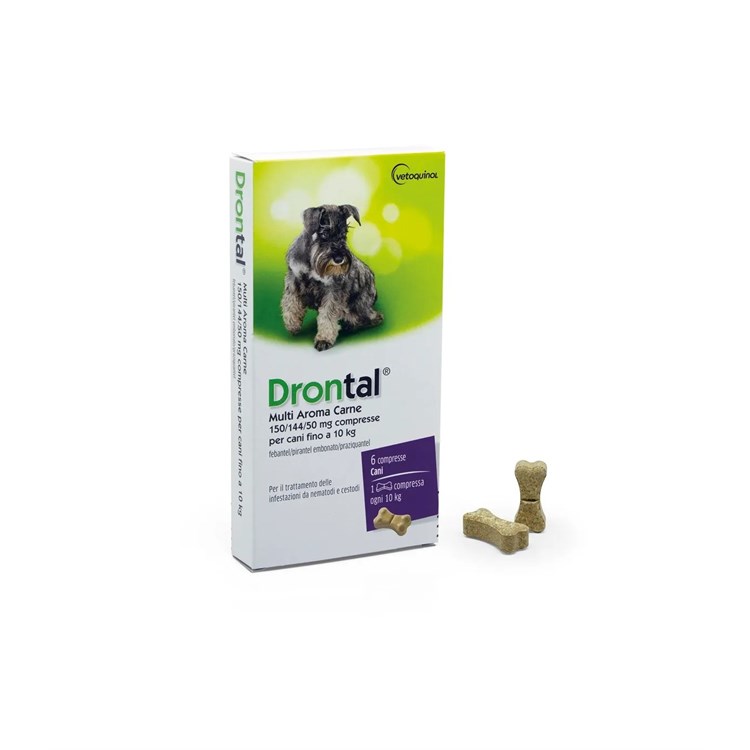 DRONTAL MULTI AROMA CARNE 6 CPR