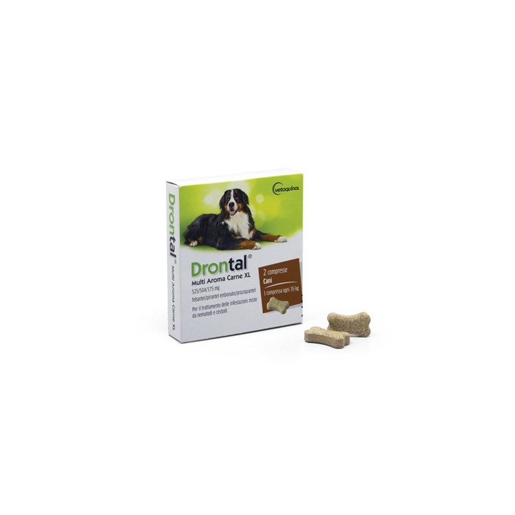 DRONTAL MULTI AROMA CARNE XL 2 CPR
