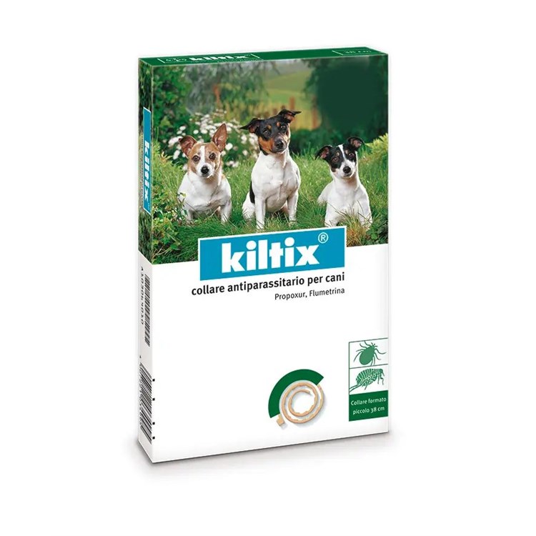Elanco Kiltix Collare Antiparassitario Cane Piccolo 38 Cm