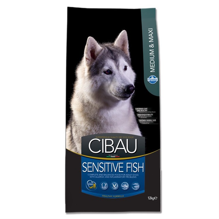 Farmina Cibau Sensitive Medium Maxi Pesce 12 kg Fish