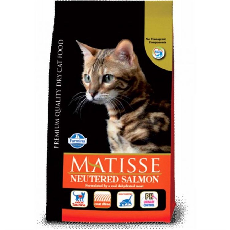 Farmina Matisse Neutered Salmone 10 kg Per Gatti Sterilizzati