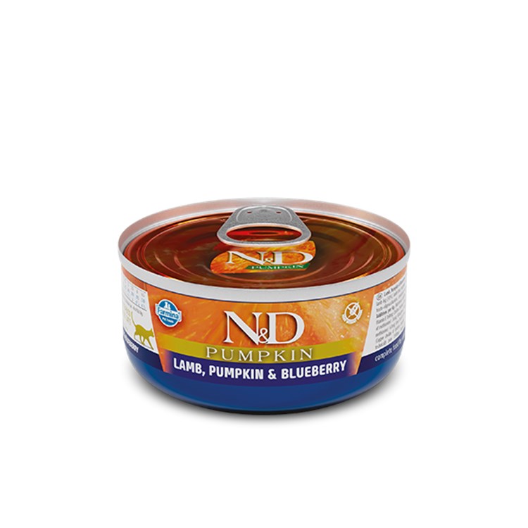 Farmina N&D Pumpkin 70 gr Agnello Zucca e Mirtillo Umido Gatto