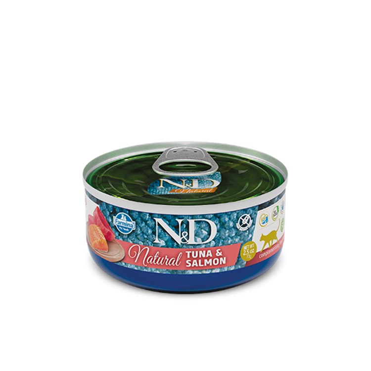 Farmina ND Natural Tonno Salmone 70 gr Umido Gatto