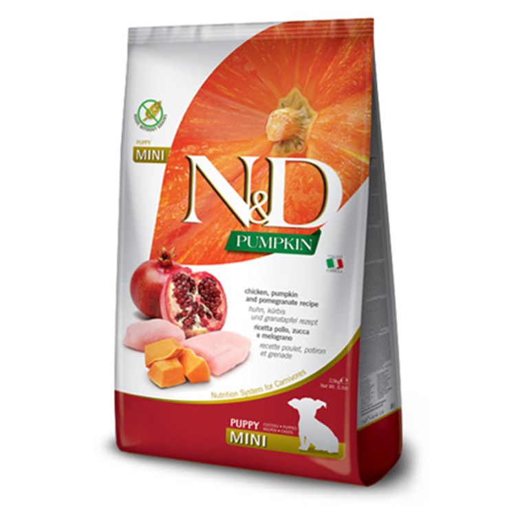 Farmina N/D Pumpkin Grain Free Puppy Mini Pollo e Zucca 7 kg