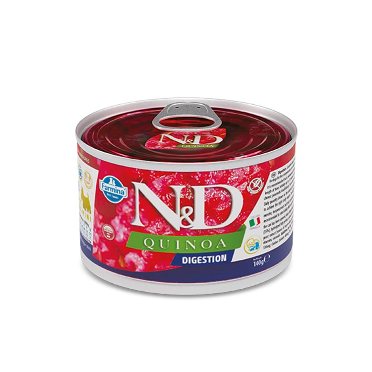 Farmina N/D Umido Quinoa Dog Mini Adult Digestion 140 Gr Cane