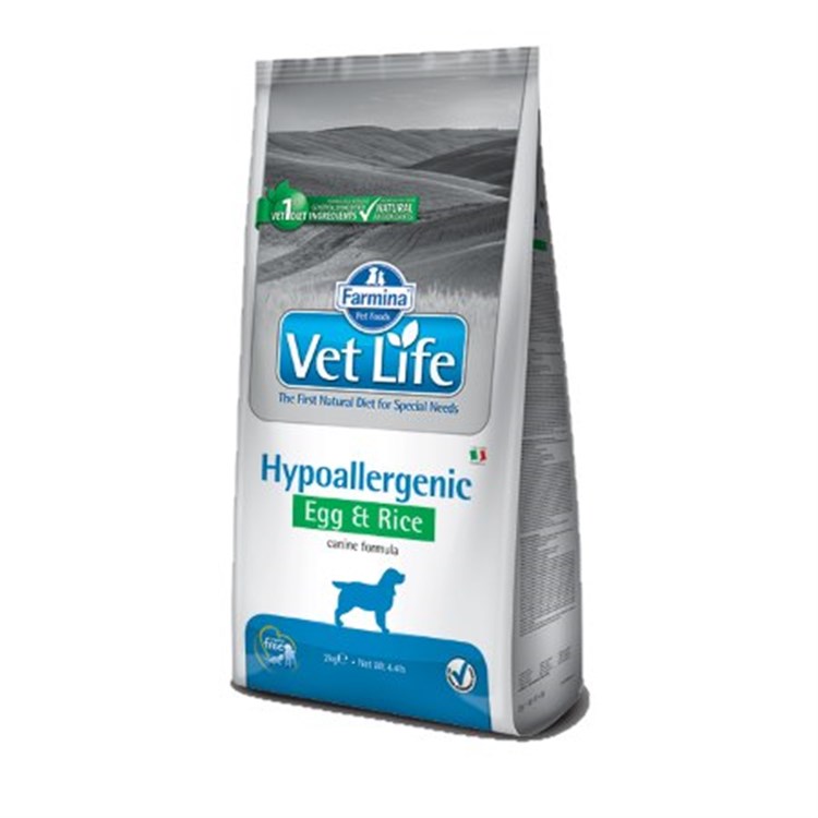 Farmina Vet Life Hypoallergenic Egg & Rice 2 kg Per Cani