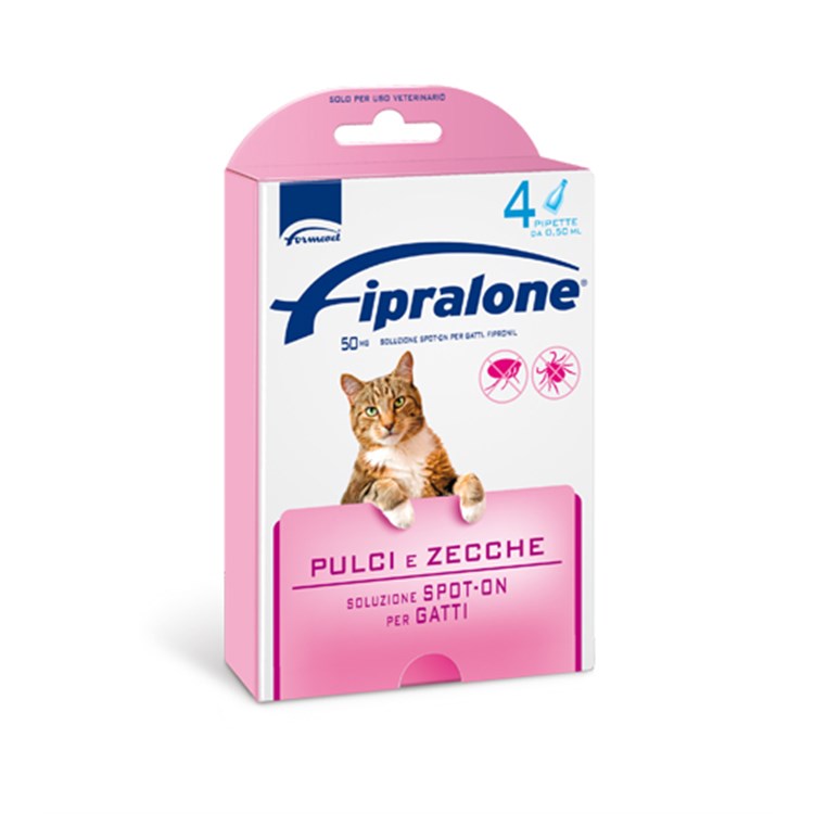 Fipralone Gatto 4 Pipette Antipulce Antizecche