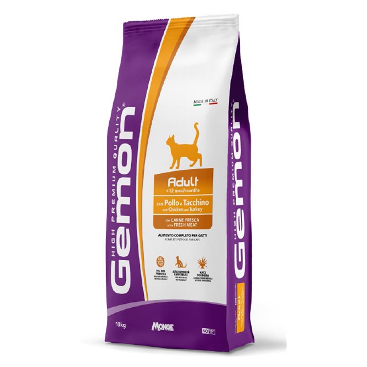 Gemon Adult Complete Pollo Tacchino 2 Kg Secco Gatti