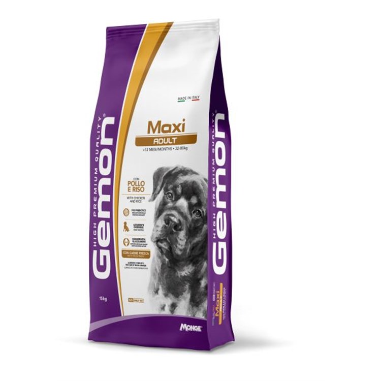 Gemon by Monge Maxi Adult Pollo e Riso 15 kg Cani