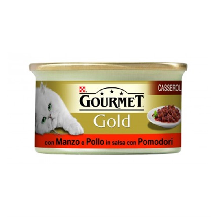 Gourmet gold Casserole 85 gr Manzo pollo e pomodorini