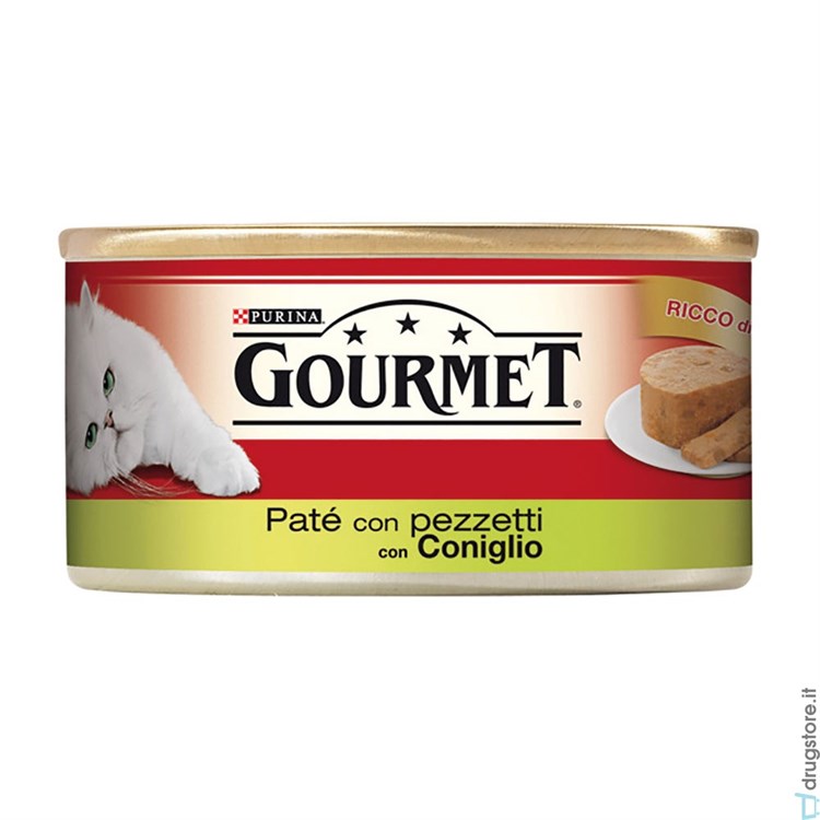 Gourmet pate' 195 gr Coniglio