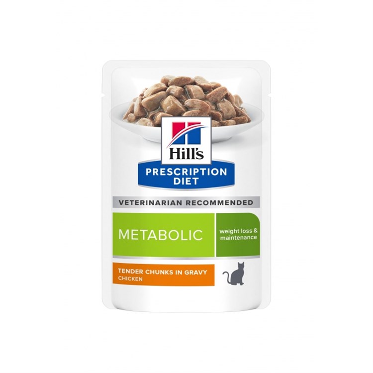 Hill's Diet Metabolic Weight Management Pollo 85 Gr Umido Gatto