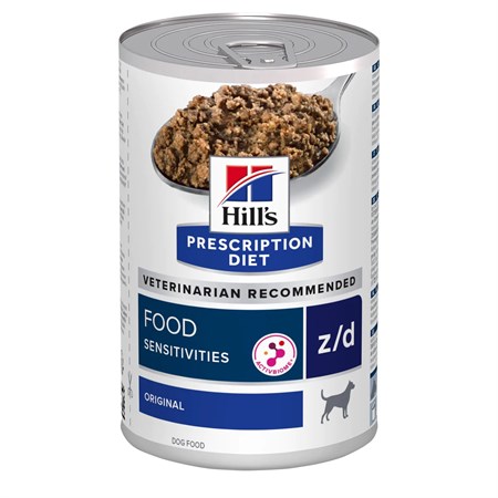 hills prescription diet zd food sensitives 370 gr umido cane
