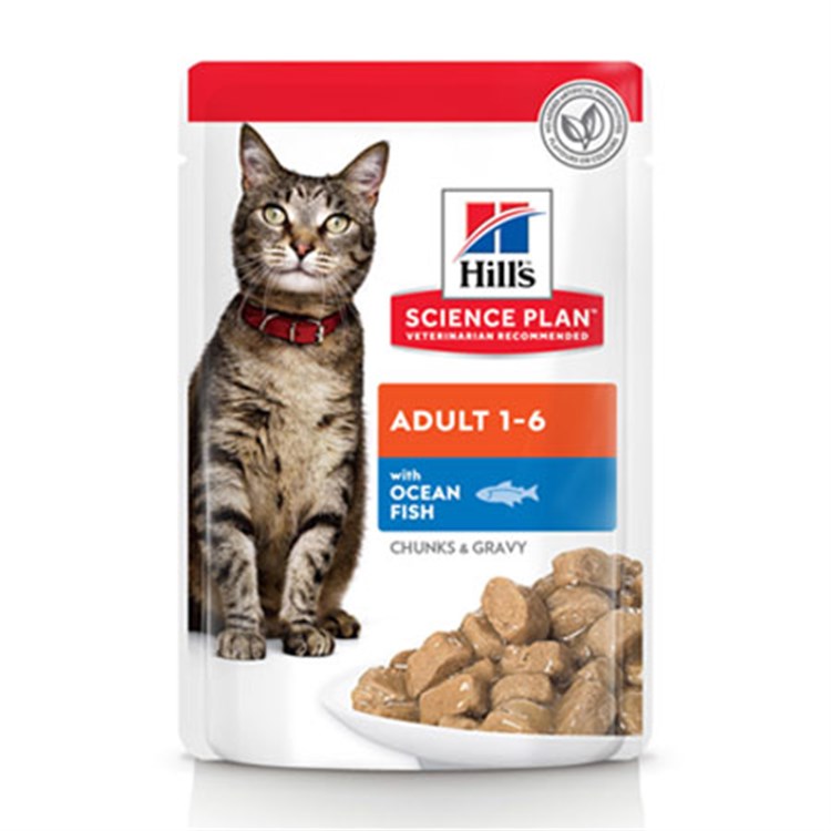 Hill's Science Plan Adult Bocconcini Pesce Oceanico 85 gr Bustina Umido Gatto