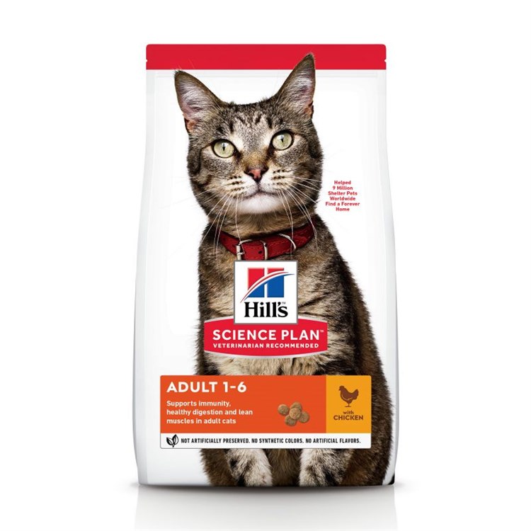 Hill's Science Plan Adult Pollo 10 kg Gatto