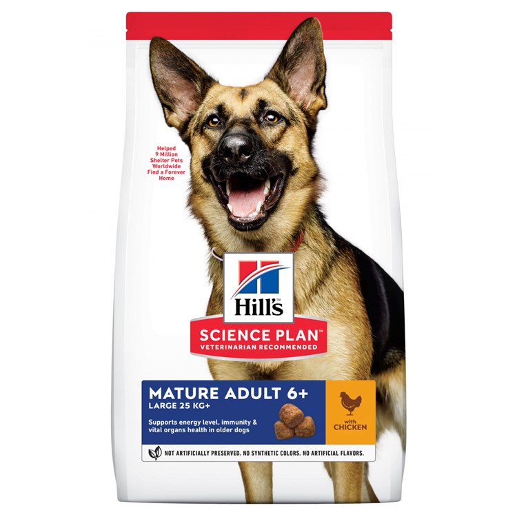 Hill's Science Plan Cane Large Breed Mature Active Longevity 12 kg Pollo