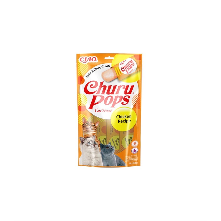 Inaba cat churu pops pollo 15x4 tubi 60 gr