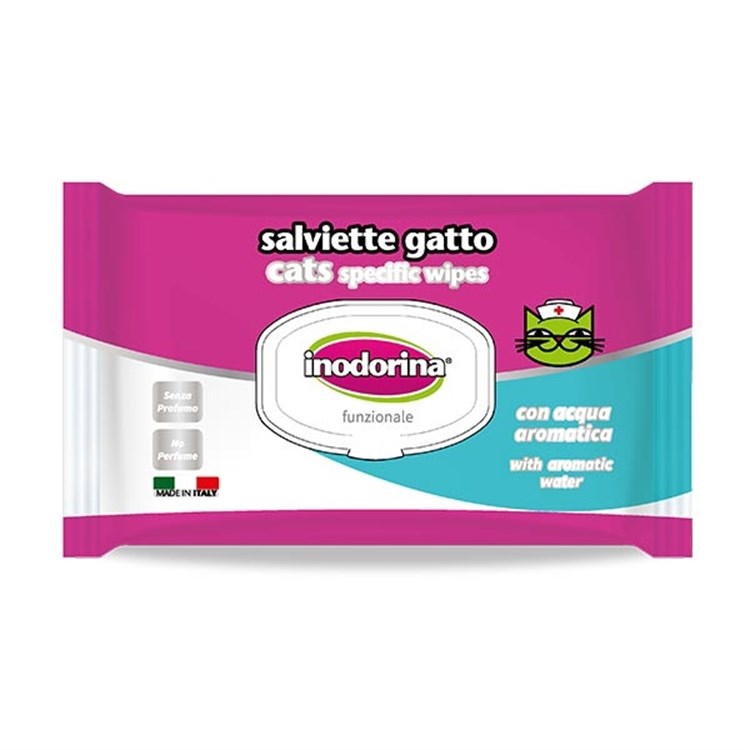 Salvietta Funzionale Specifica per Gatti No Profumo