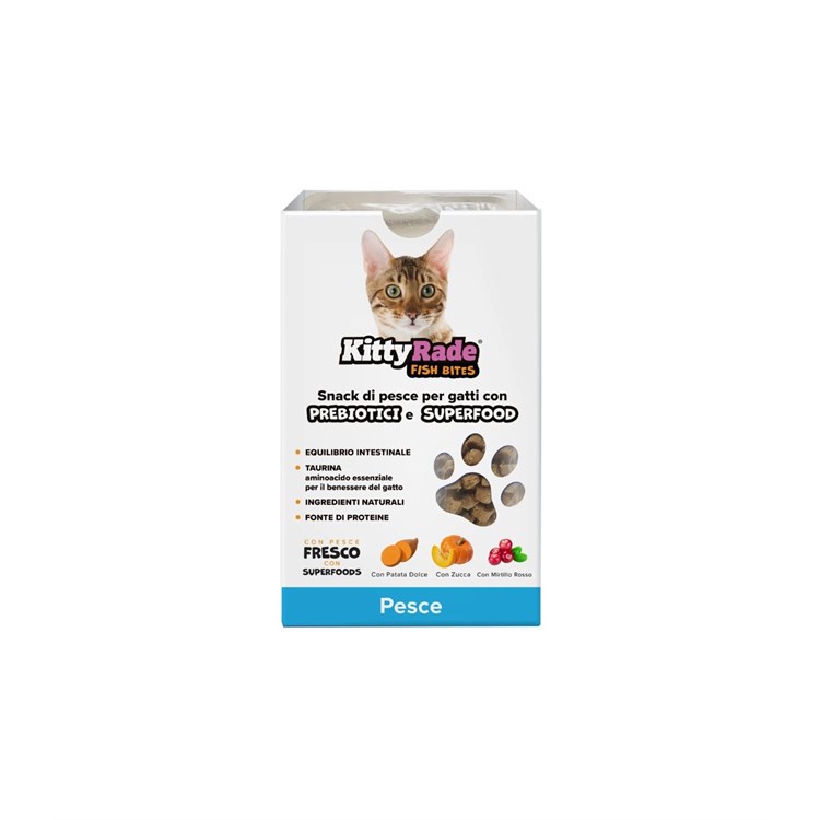 Kittyrade meat bites pesce 100 gr