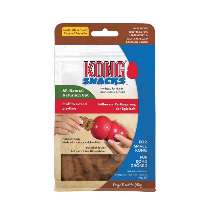 Kong Dog Mini Adult Snack 198 gr Liver Al Fegato Per Cane