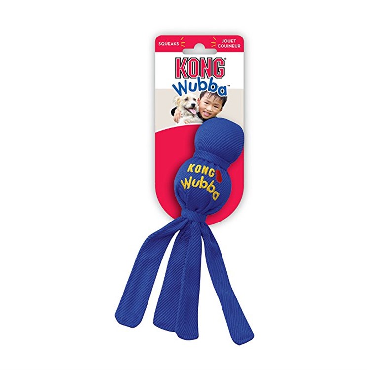 Kong Gioco Wubba Extra Large 43 cm Tira e Molla Per Cani