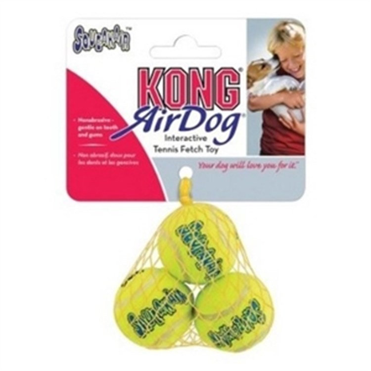 KONG Palline Kong SqueakAir 3 pz TAGLIA XS