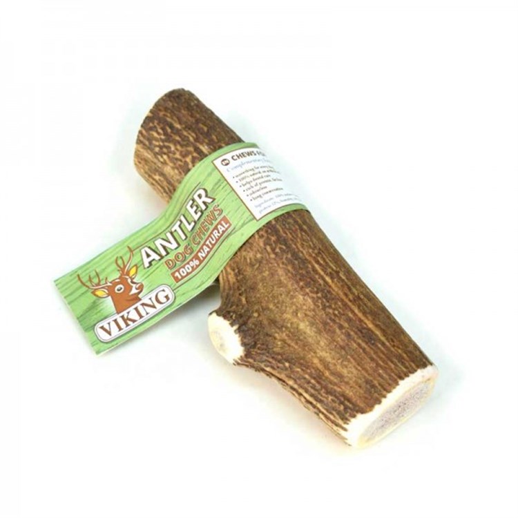 Leopet Viking Corna di Cervo 100% Medium 80 - 120 Gr Per Cani