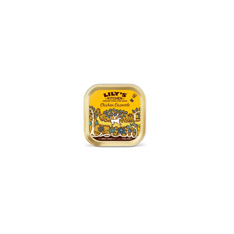 Lily’s kitchen cane adult pollo tacchino verdure orzo perlato 150 gr