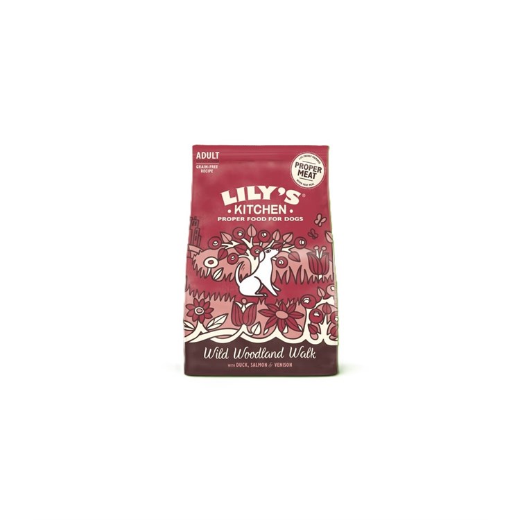 Lily's Kitchen cane adult wild woodland walk anatra salmone cervo 12 kg
