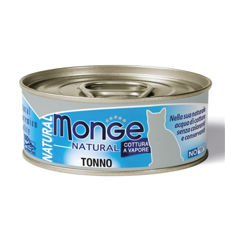 Monge Cat Natural Superpremium 80 gr Tonno Scatoletta Gatti