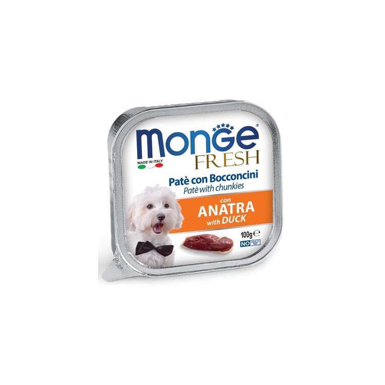 MONGE DOG FRESH ANATRA 100GR