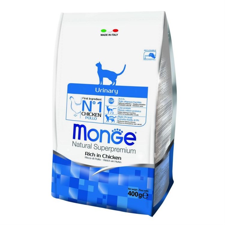 Monge Natural Superpremium Urinary 400 Gr Crocchette Per Gatti