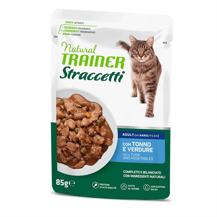 Natural Adult Cat Straccetti di Tonno e Verdure