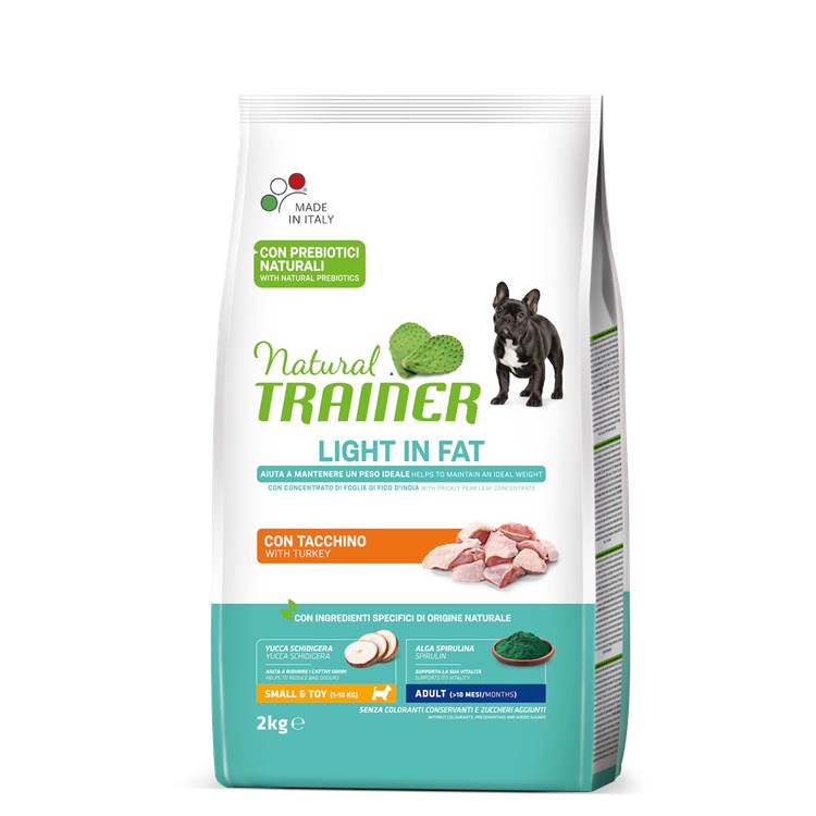 Natural Trainer Adult Mini Small Toy Light Carni Bianche 2 kg Cane