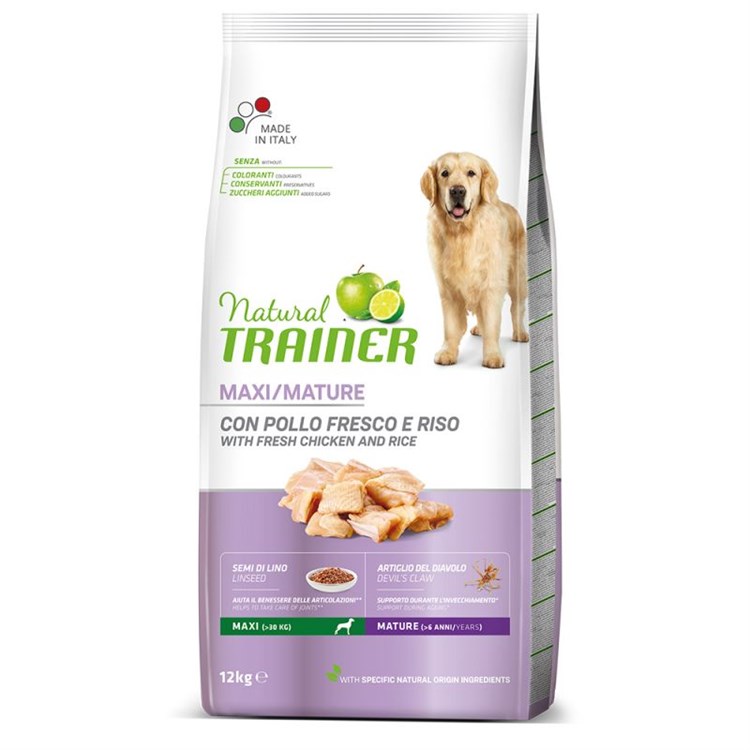 Natural Trainer Maxi Mature Pollo 12 kg Cane