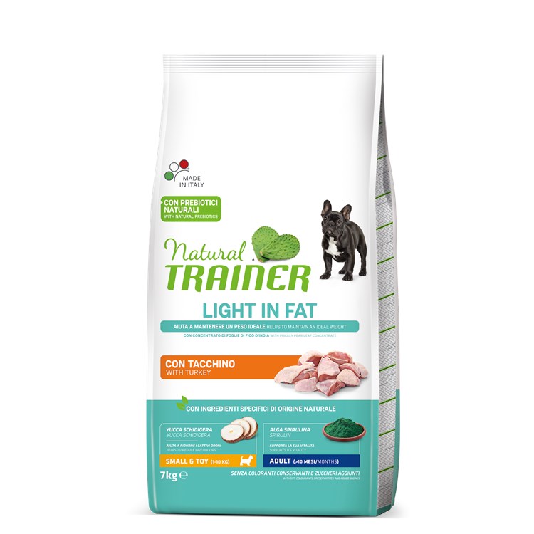 Natural Trainer Mini Small Toy Light Ideal Weight Carni Bianche 7 kg