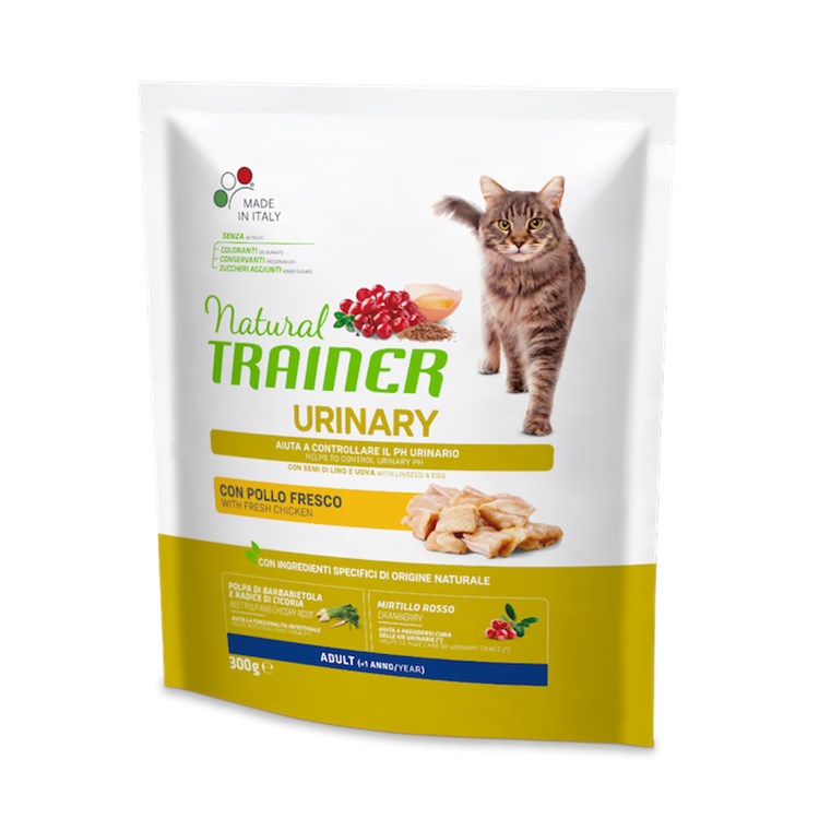Natural Trainer Urinary Solution Con Pollo 300 Gr Per Gatti