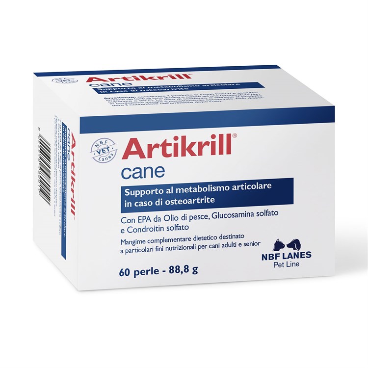 NBF Lanes Artikrill 60 Perle Condroprotettore per Cani