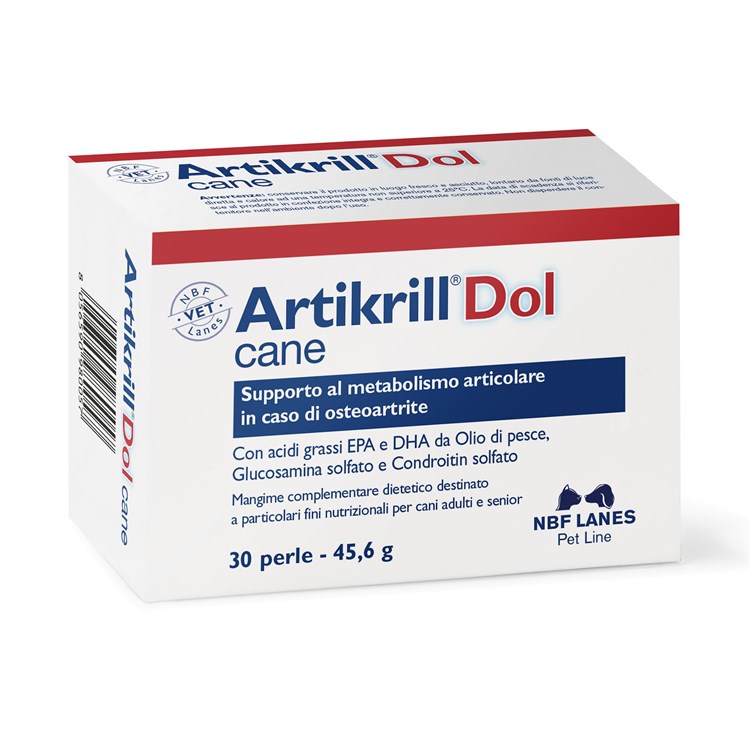 NBF Lanes Artikrill Dol 30 Perle Condroprotettore per Cani