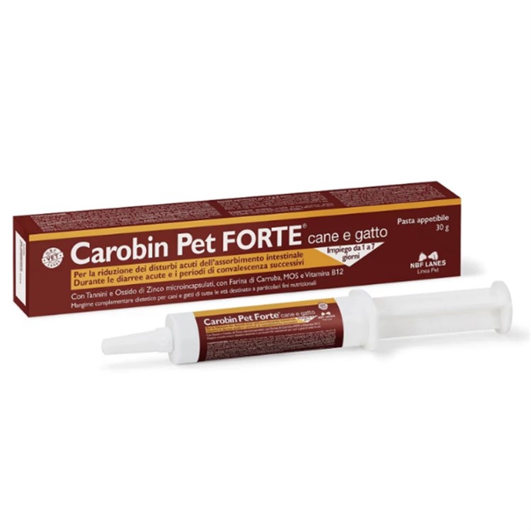 NBF Lanes Carobin Pet Forte Pasta Siringa 30 gr Cane Gatto