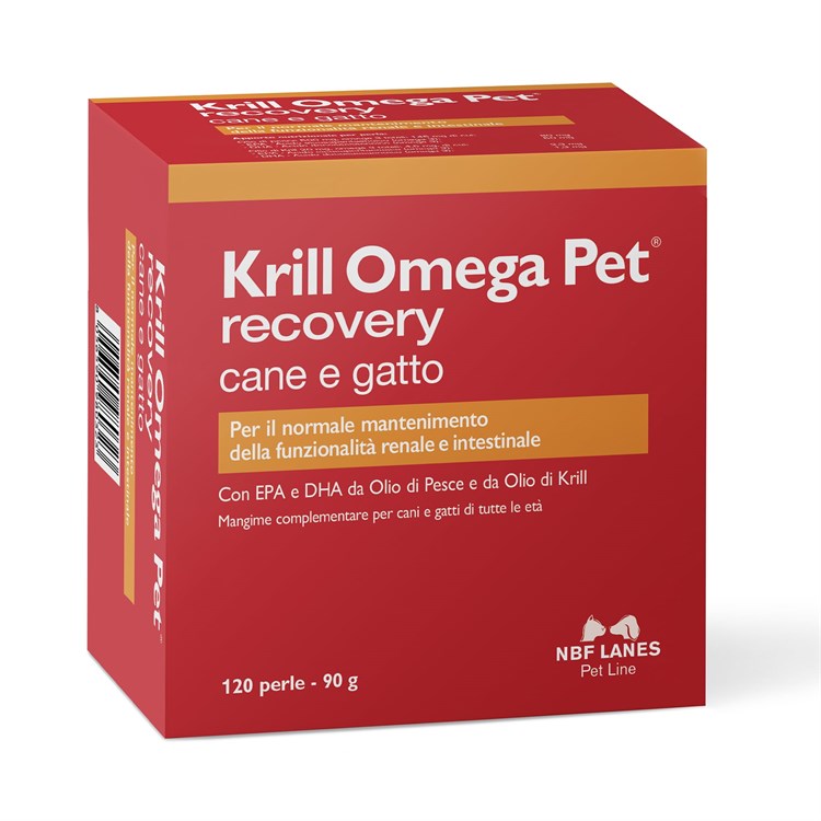 NBF Lanes Krill Omega Pet Recovery 120 Perle