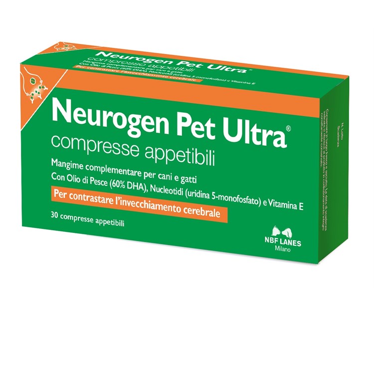 NBF Lanes Neurogen pet Ultra 30 Compresse Per Cani E Gatti